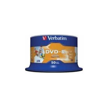 Verbatim DVD-R Inkjet Printable - 50 бр. шпиндел (4.7GB, 16x)