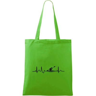 EKG pádlovania Taška bavlnená 42 x 38 cm Apple Green