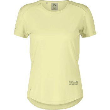 Scott Дамска тениска Scott Women's Tee Endurance Tech S/S Running shirt - Pastel Yellow (916-6370-0313)
