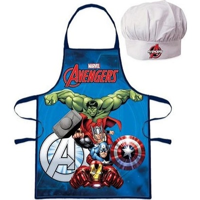 Dudlu Chlapecká kuchařská zástěra Marvel s čepicí Avengers