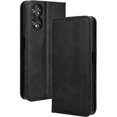 ZTE TCL 40 Nxtpaper 4G Калъф PU Кожа с Мозайка, Магнит, Поставка и Скрийн Протектор Четири Цвята