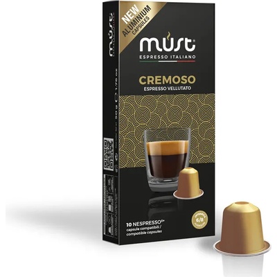 Cremoso MUST съвместими с кафемашини Nespresso (10 бр. )