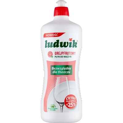 Ludwik Tekutý prostriedok na umývanie riadu Grapefruit 873 ml