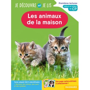 Je découvre et je lis CP - Les animaux de la maison | Gombert, RENAUD (2022)
