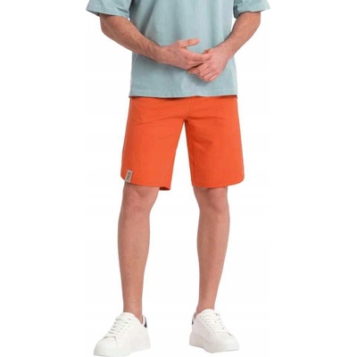 Oranžové teplákové kraťasy V5 SRSK-0105