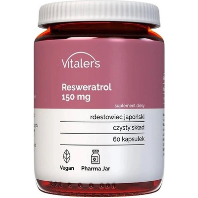 Vitaler's Ресвератрол, 150 mg, 60 капсули, Vitaler's (407528 (VIT-0752) VIT)