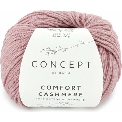 COMFORT CASHMERE Katia Farby COMFORT CASHMERE: 68 staroružová - VÝPREDAJ