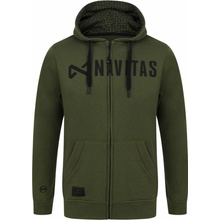 Navitas Mikina CORE Zip Hoody Green