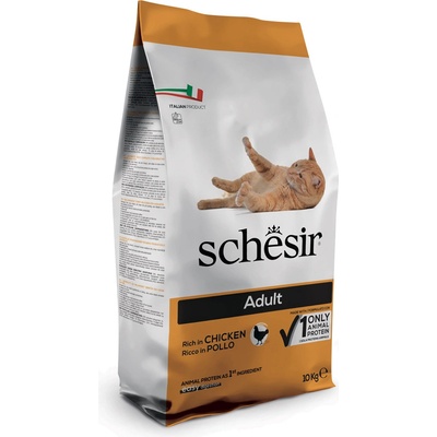 Schesir Adult Maintenance s kuracím 2 x 10 kg