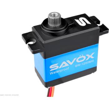 SAVOX Серво савокс Savox SW-1250MG WATERPROOF HiVolt Digital servo (8kg-0, 10s/60°) SAVOX-SW1250MG (SAVOX-SW1250MG)