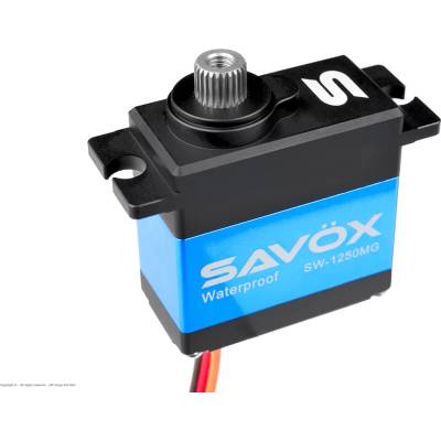 SAVOX Серво савокс Savox SW-1250MG WATERPROOF HiVolt Digital servo (8kg-0, 10s/60°) SAVOX-SW1250MG (SAVOX-SW1250MG)