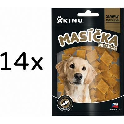 Akinu MASÍČKA PREMIUM Mobility pamlsek pro psy 14 x 75 g