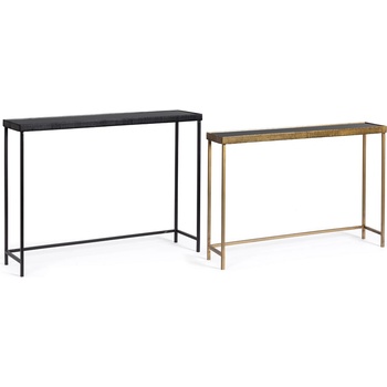 Bizzotto КОНЗОЛНИ МАСИ 2БР. yamir ЧЕРНА/ЗЛАТО (0746845)