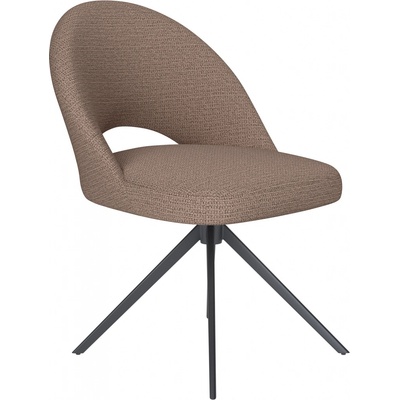 White Label Living Mick kovové nohy rovné taupe látkový potah