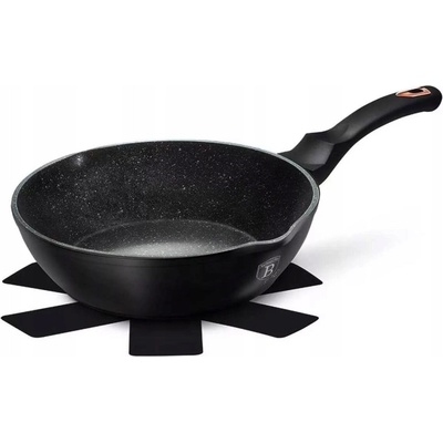 Tradiční pánev Berlinger Haus Black Rose 24 cm s mramorovým povrchem