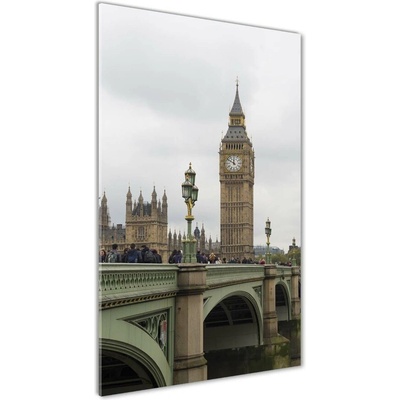 Vertikálny foto obraz sklenený Big Ben Londýn 50x100 cm