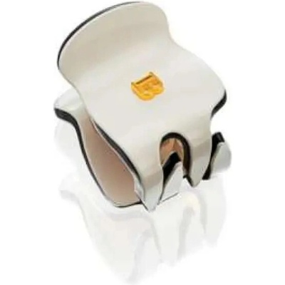 Balmain Hair Couture Pince à Cheveux Large farba White & Black - štipec