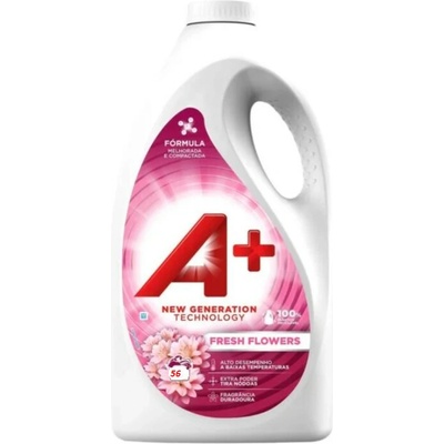 A+ Prací gél Fresh Flowers 2,8 l 56 PD