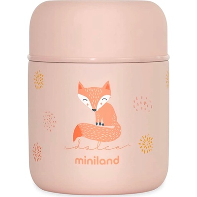 Miniland Термос за храна Miniland - Candy, 280 ml, розов (89468)