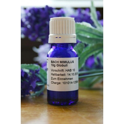 Bachovy květové esence Mimulus Globuli 10 g
