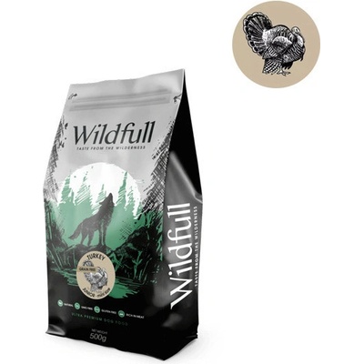 Wildfull Dog Junior Mini Size GF Turkey & Pumpkin 0,5 kg