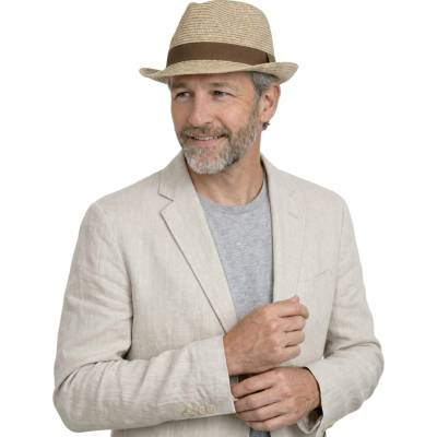 Fiebig letní trilby klobouk béžový