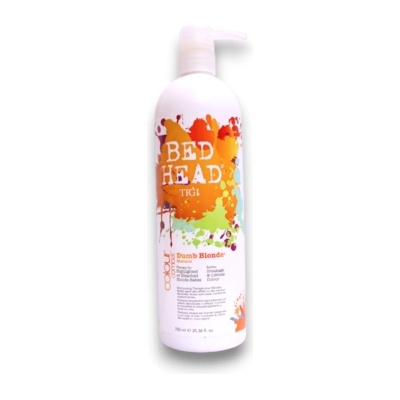 TIGI Bed Head Dumb Blonde шампоан за химически третирана и руса коса 750 мл