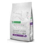 AKVATERA Nature's Protection DOG - White Dogs Grain Free Salmon Junior All Breeds, висококачествена храна за подрастващи кучета от всички породи с бяла козина, със сьомга, Литва - 10 кг
