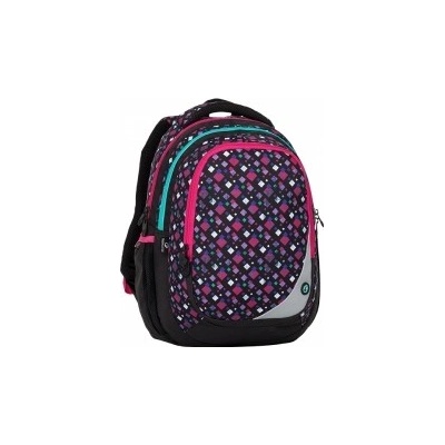 Bagmaster Maxwell 8 A černá-růžová-zelená