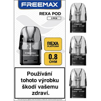 Freemax Rexa Pod 0,8 ohm 2 ml 3 ks