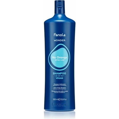 Fanola Wonder No Orange Shampoo šampón neutralizujúce oranžové tóny 1000 ml