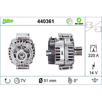 Alternátor VALEO 440361