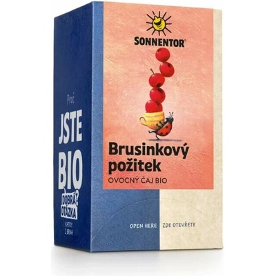 Sonnentor brusinkový požitek bio 50,4 g balení 6 ks