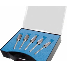 Karnasch 114964U | Sada frézok 10,0 mm, stopka 6 mm - 5 ks špeciálne univerzálne ozubenie HP-3 PLUS nepovlakované
