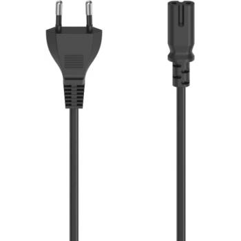 Hama Захранващ кабел, Euro-plug, 2pin, 1.5м, блистерна опаковка (HAMA-44225)