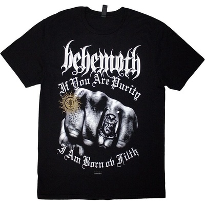 Behemoth The Shit Ov God Purity Fist Black L Риза (BEHETS09MB03)