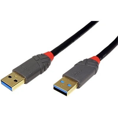Lindy 11.43.8945 USB 5Gbps, USB3.0 A(M) - USB3.0 A(M), Anthra Line, 5m