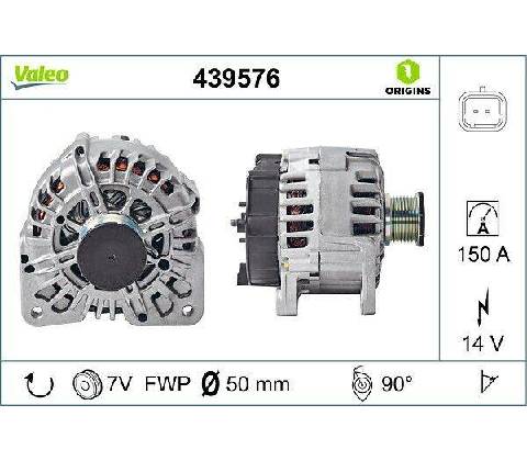 generátor VALEO 439576