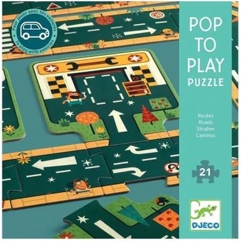 Image 1 of DJECO - Голям пъзел - Улици (DJ07162)