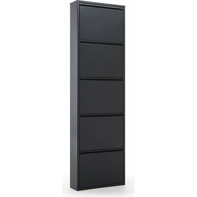 Kave Home Ode antracitový 50x169x15 cm