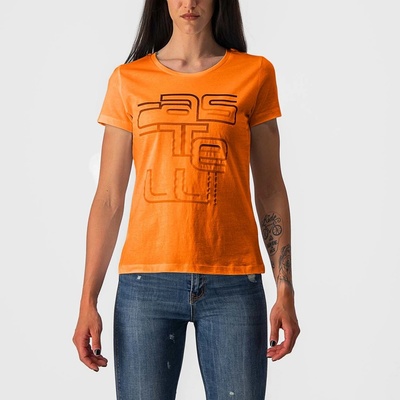 Castelli BELLAGIO TEE lady oranžová
