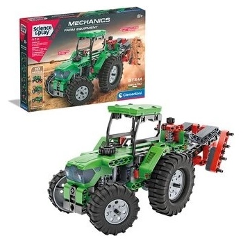 Clementoni SCIENCE Traktor a zemědělská technika