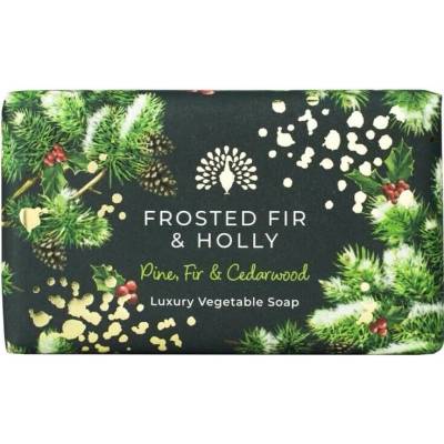 English Soap vianočné mýdlo borovica jedľa & cedrové drevo 190 g