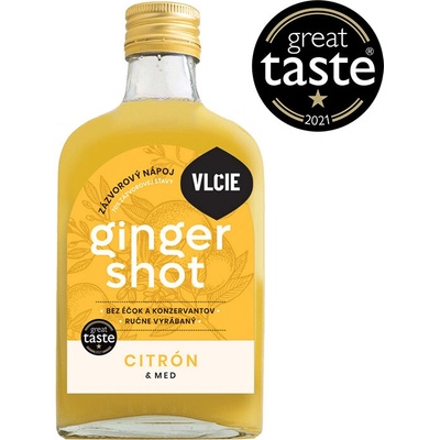 Vlčie Ginger shot Citrus 100 ml