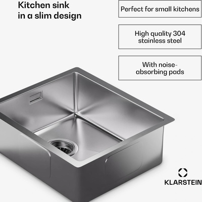Klarstein TitanSteel 45 x 39 cm