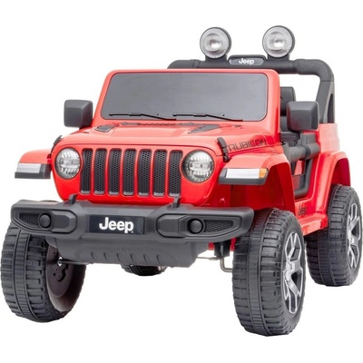 Hecht Jeep Wrangler Rubicon akumulátorové autíčko červená