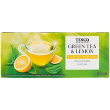 Tesco Zelený čaj s citrónovou príchuťou 20 x 1,75 g