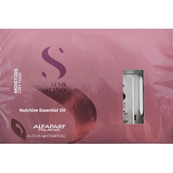 ALFAPARF Milano Semi Di Lino Moisture Dry Hair Nutritive Essential Oil 6 x 13 ml