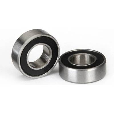 Traxxas Лагери Traxxas Ball bearings, black rubber sealed (6x12x4mm) (2), TRX5117A (TRX5117A)