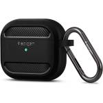 SPIGEN Противоударен Калъф за Apple AirPods 4, Spigen Rugged Armor Case, Черен (ACS08642)
